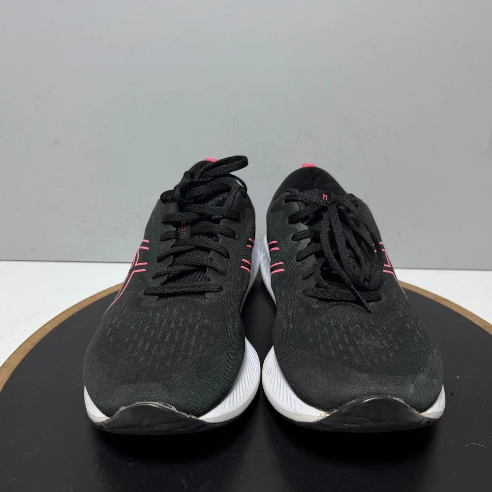 Asics Gel-Excite 10 Women Size 11‎ Running Shoes Black Pink Athletic Athleisure